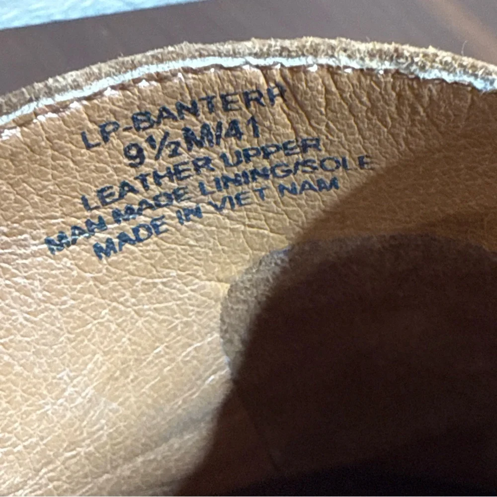 Lucky‎ Brand Banterr Ankle Booties Brown Soft Leather 1.5